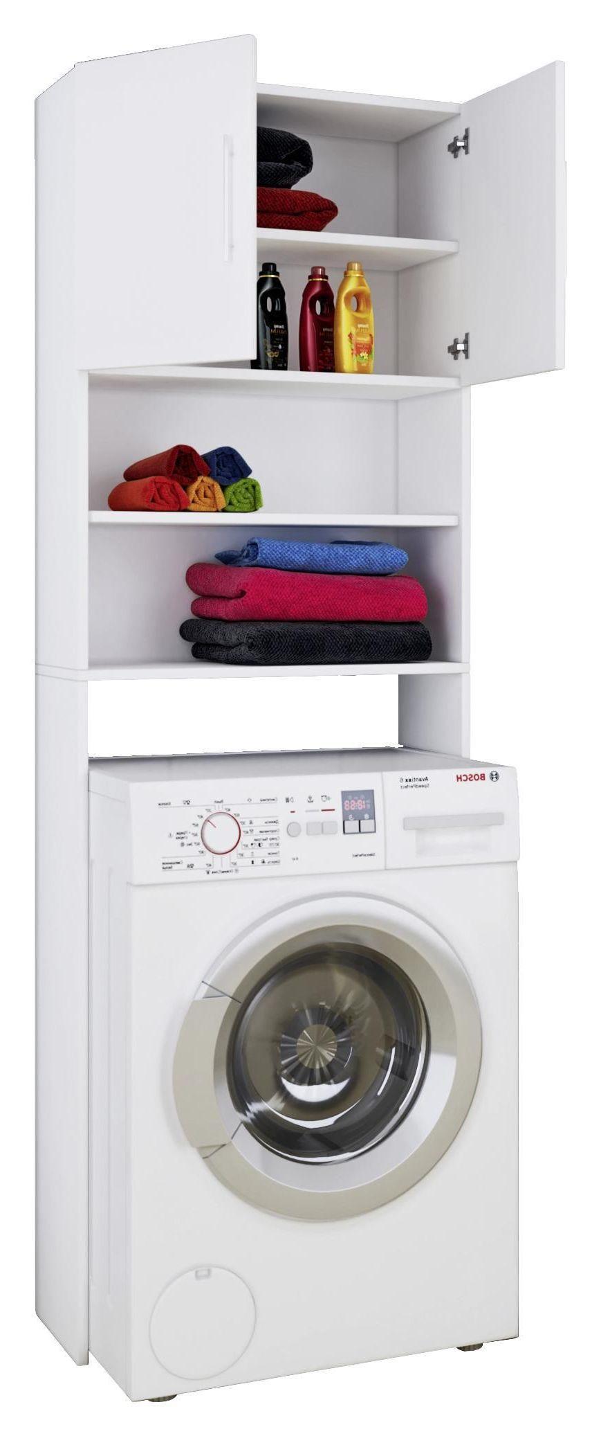 Überbauregal Jutas B: 64cm Weiß Dekor