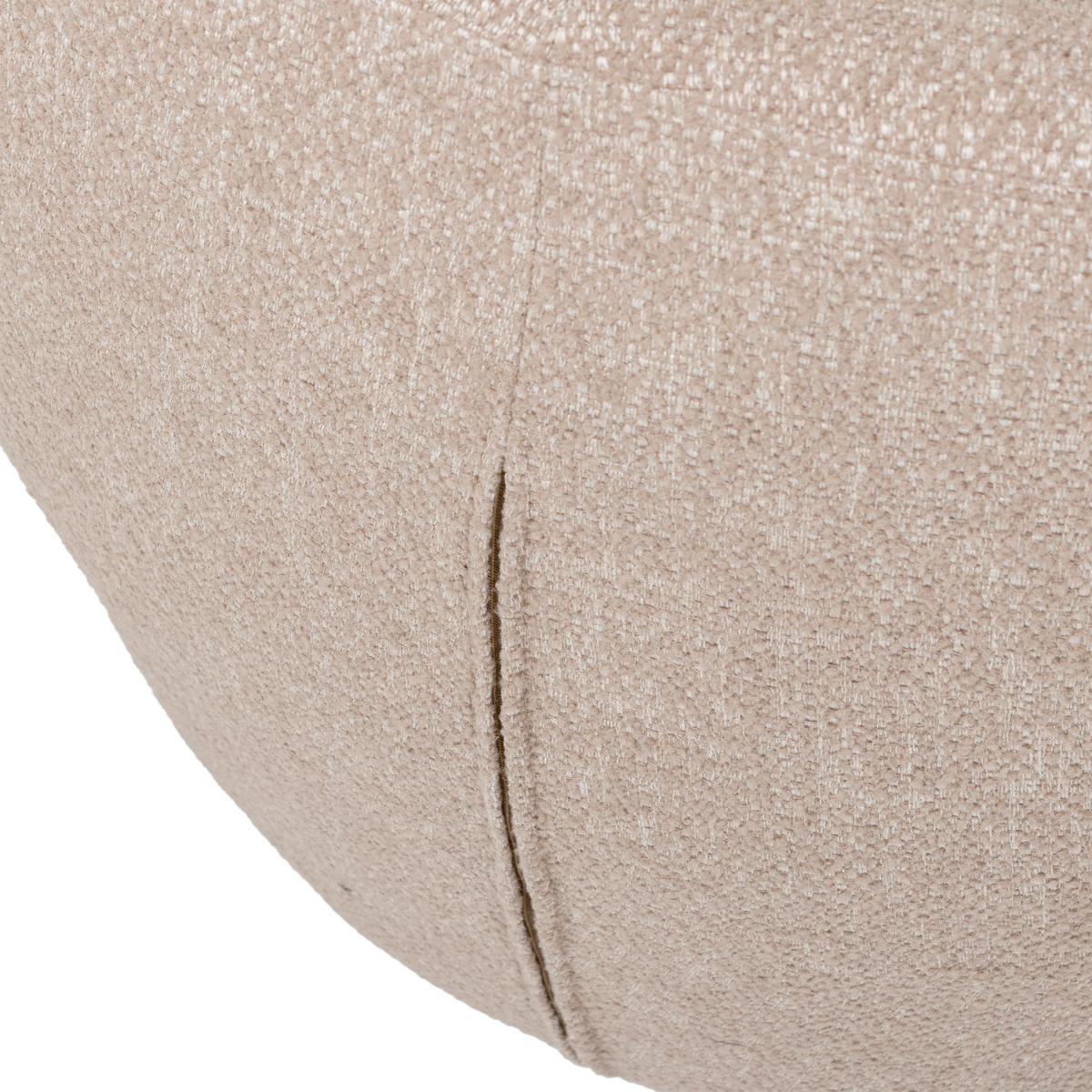 Sessel Serra Naturfarben B: 70cm - Schwarz/Naturfarben, Design, Textil (70/68/77cm) - Livetastic