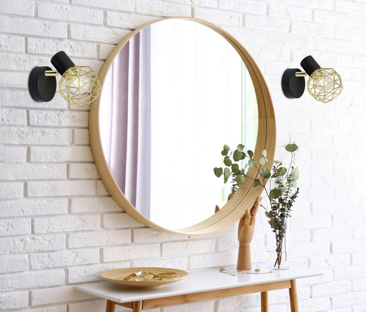 Strahler 91-66329 - Schwarz, KONVENTIONELL, Metall (11/13/17cm)