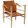 Sessel Noble 3155062 - Naturfarben/Braun, ROMANTIK / LANDHAUS, Leder/Holz (59/79/61cm) - MID.YOU
