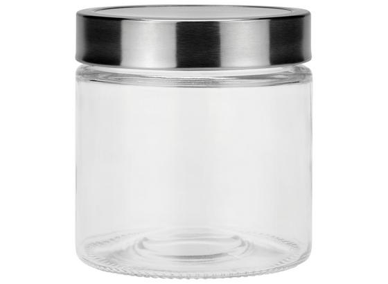 Frischhaltedose Catleen, Gr. S - Klar/Edelstahlfarben, MODERN, Glas/Kunststoff (11/11,5cm) - Luca Bessoni Frischhaltedose Catleen, Gr. S - Klar/Edelstahlfarben, MODERN, Glas/Kunststoff (11/11,5cm) - Luca Bessoni