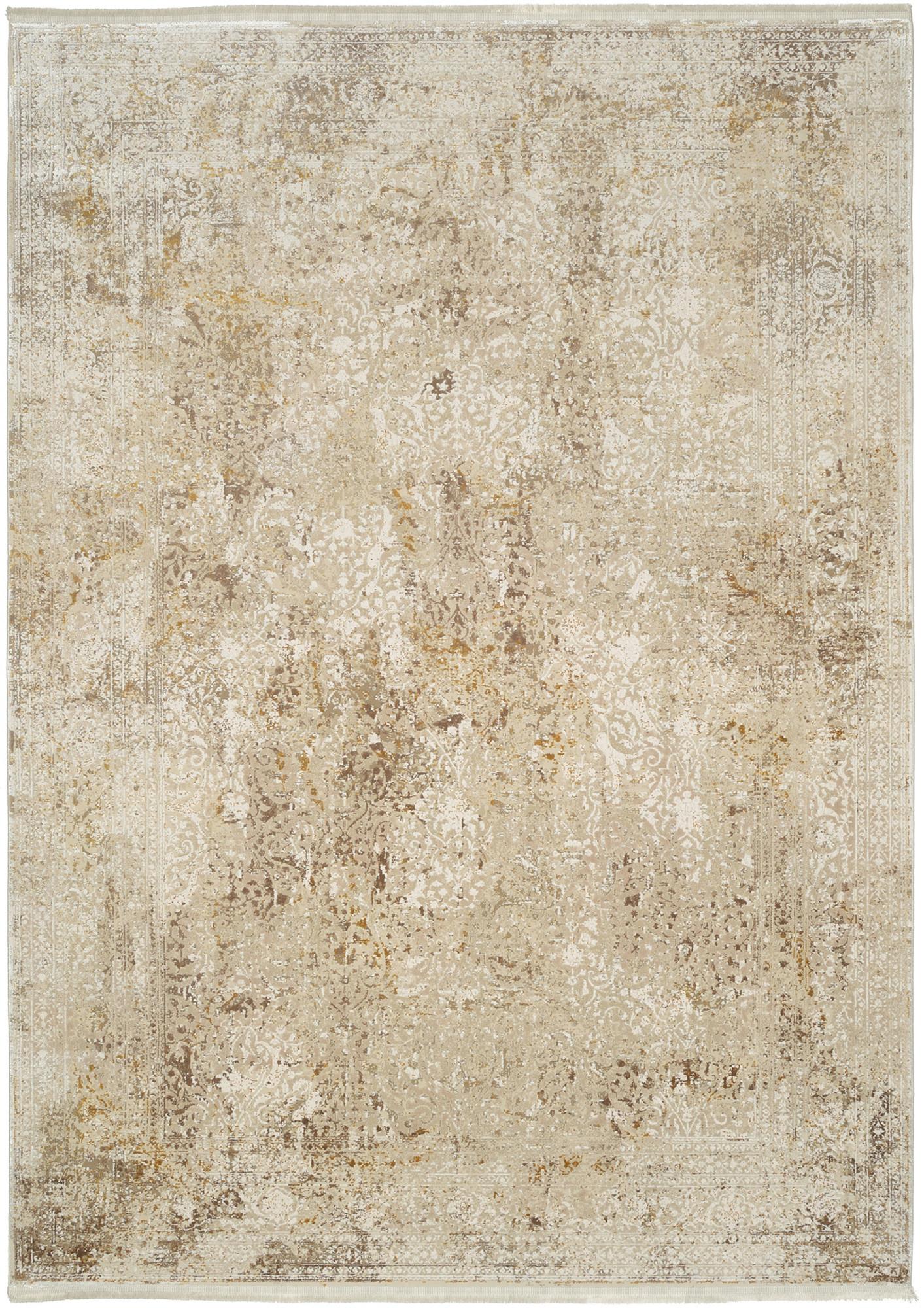 Webteppich Avignon Goldfarben/Beige 300x400 cm - Beige/Goldfarben, Design, Textil (300/400cm) - Dieter Knoll