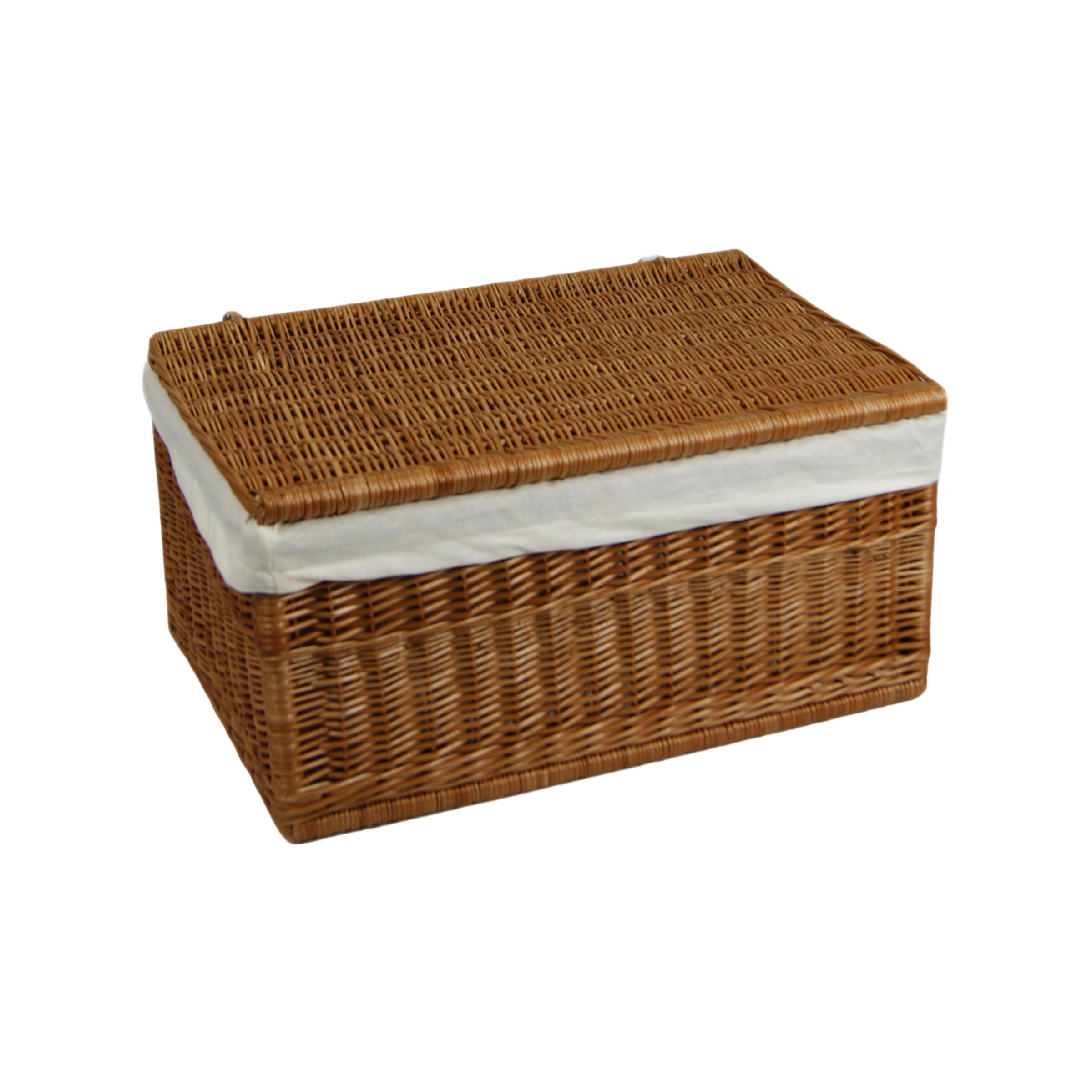 Wäschesammler Weide, Bxhxt: 60x40x30 Cm
