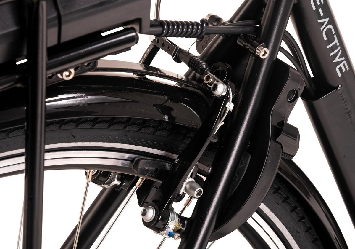 Elektrofahrrad Hollandia Carry On Schwarz - Schwarz, Basics, Metall (21/116/188cm)