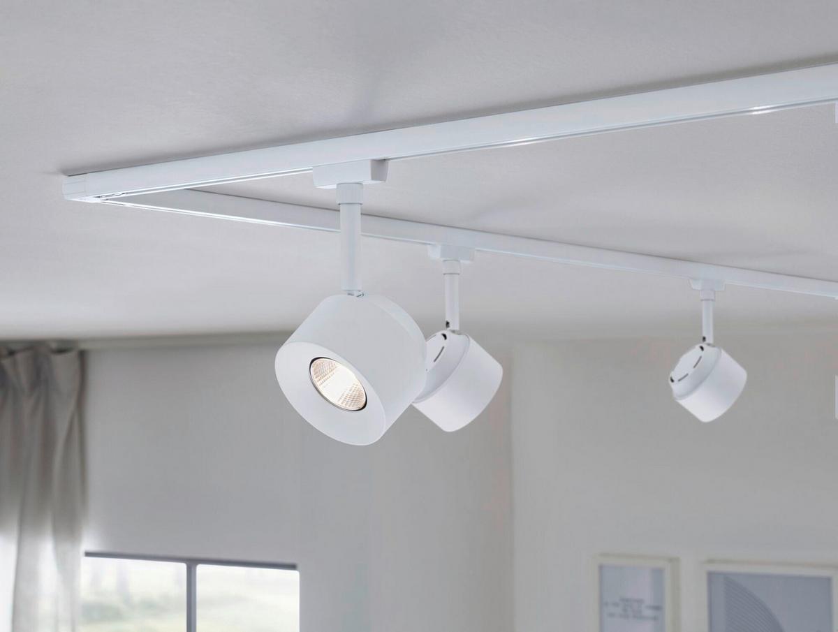 Schienensystem-Strahler 94893 Urail Pane Sw - Basics (8,6/19,7cm) - Paulmann