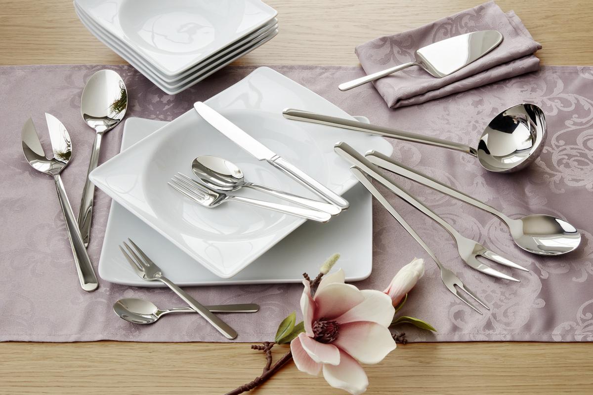 Besteckset 67-Teilig Beta Nc für 12 Personen - Silberfarben, MODERN, Metall (43/8.5/35.5cm) - Berndorf
