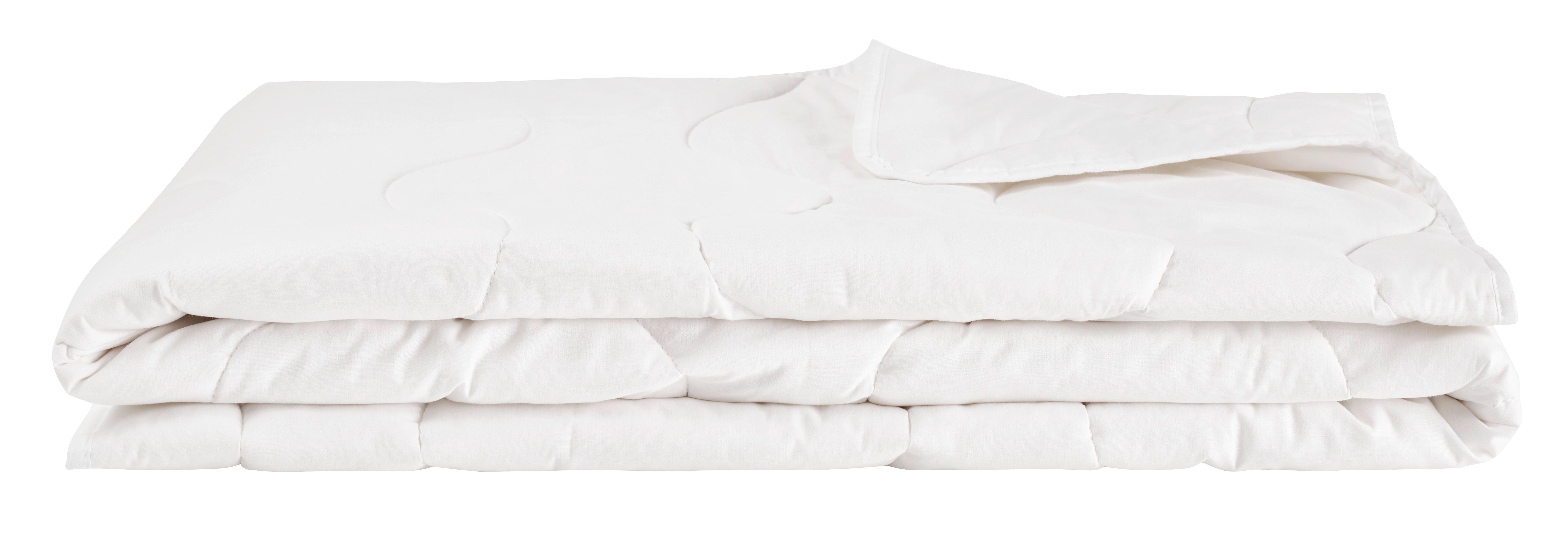 LETNÁ PRIKRÝVKA KATHI - biela, textil (140/200cm) - Nadana