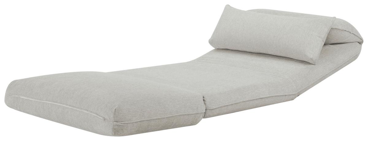 Schlafsessel Verve Beige B: 78 cm - Beige, Design, Textil/Metall (78/72/85cm) - Livetastic