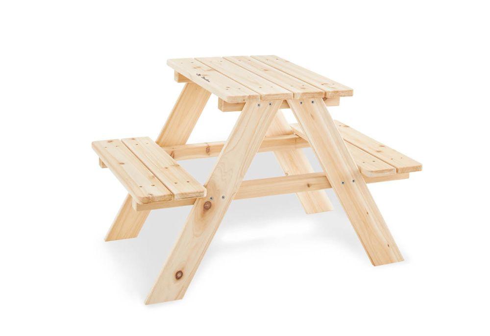 Kindersitzgruppe natur - Naturfarben, Basics, Holz (51/79/50cm) - Pinolino