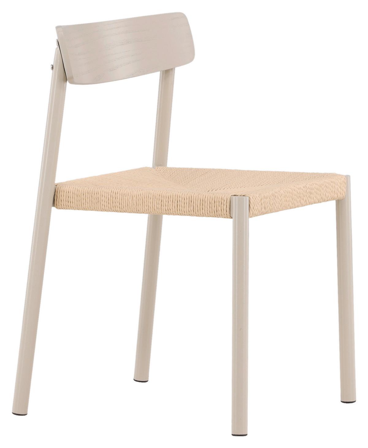 Stuhl Malmön - Design, Holz/Metall (51,5/79/54cm) - Livetastic