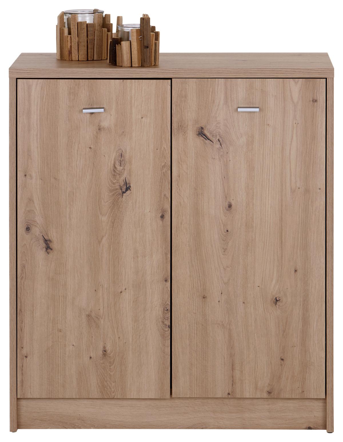 Kommode B: 74 cm 4-You New Eiche Artisan Dekor - Eiche Artisan, MODERN, Holzwerkstoff (74/85,4/34,6cm)