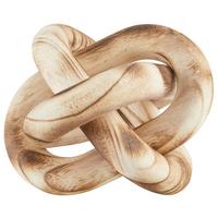 Dekoball Iliana - Braun, Basics, Holz (15/10/3cm) - Luca Bessoni