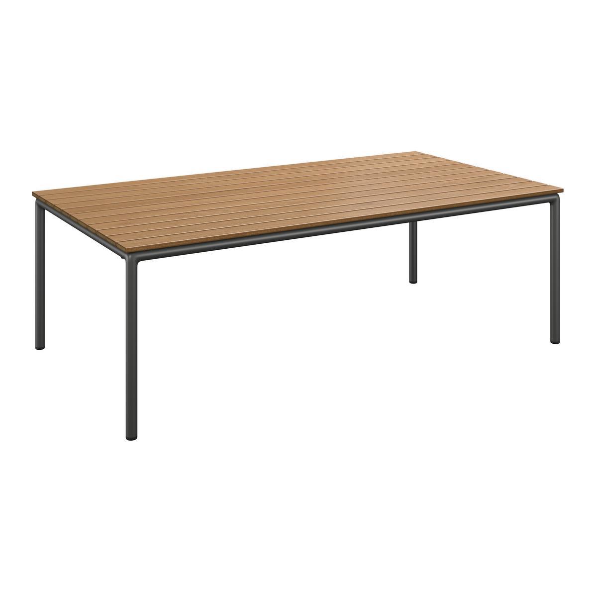 Loungegarnitur Amalfi - Beige/Gelb, MODERN, Holz/Kunststoff (120/40/65cm) - Beldano