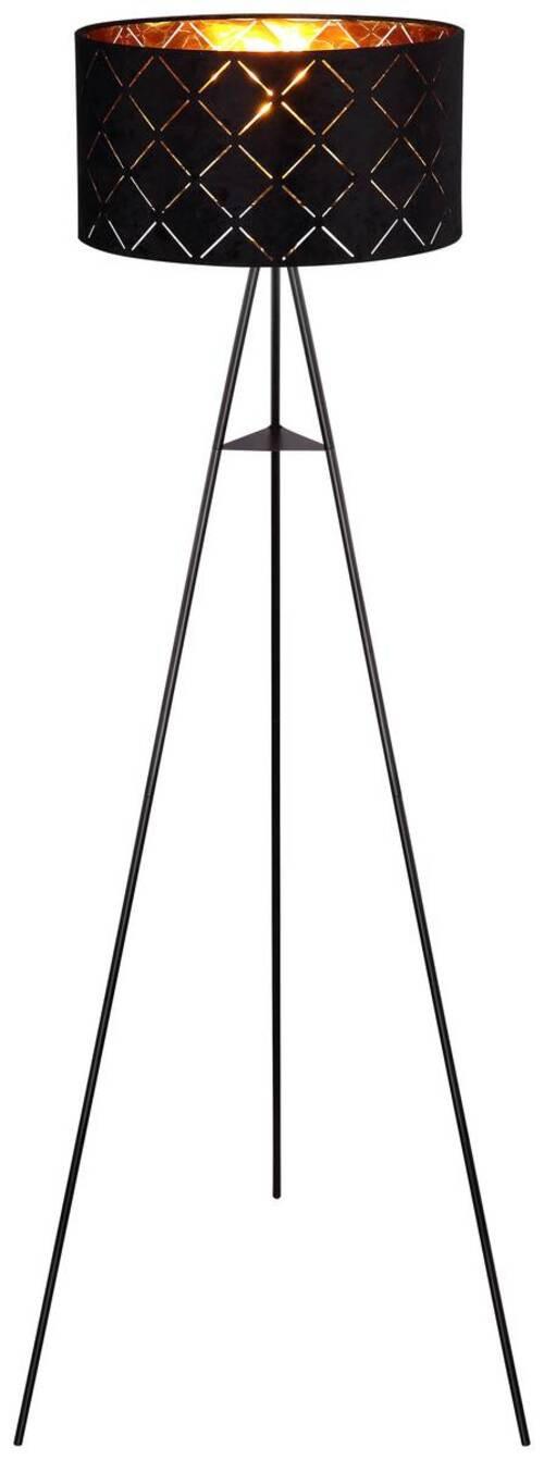 Stehlampe Schwarz Mit Fußschalter