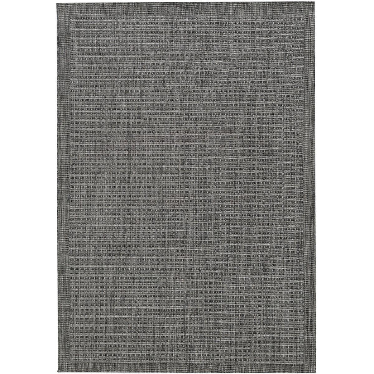 Outdoorteppich Giza 200 X 290 1410 Black - Schwarz, Basics, Textil (200/290cm) - Novel