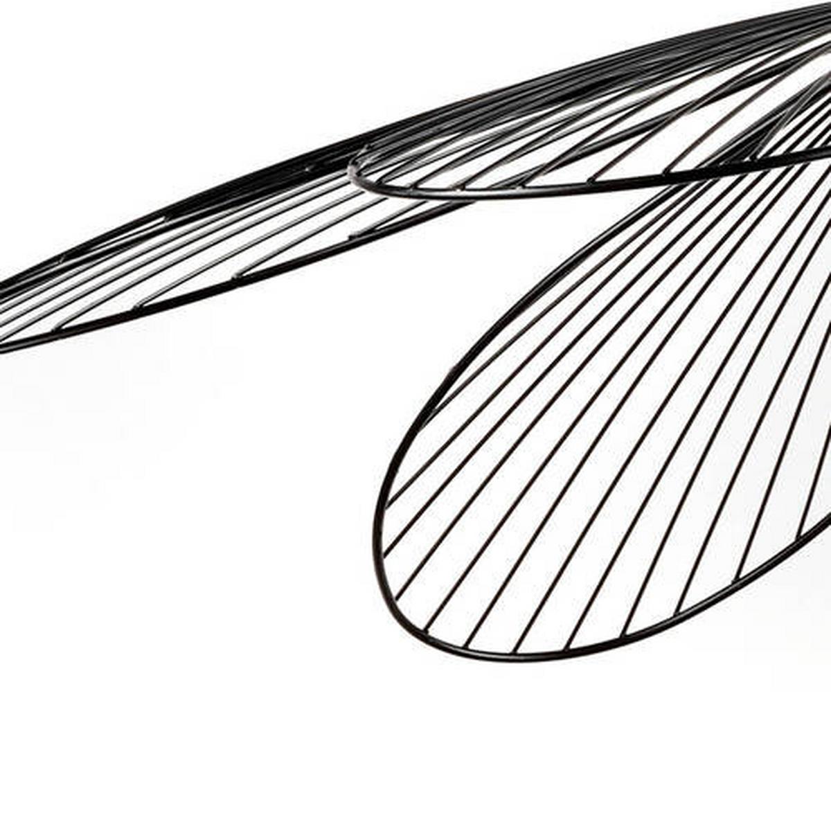 Hängeleuchte 4099/s - Schwarz, Design, Metall (83/107cm)