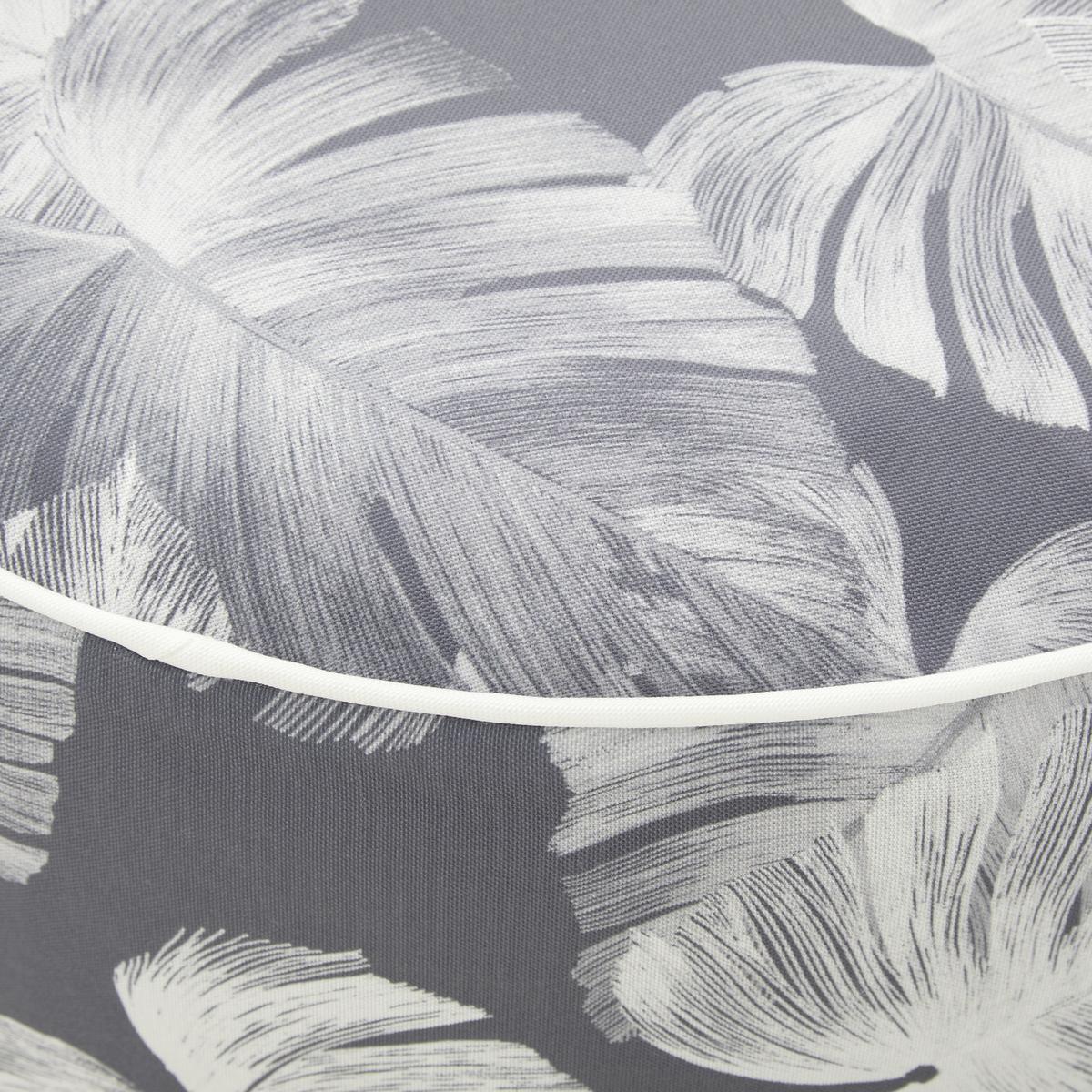 SEDACÍ VENKOVNÍ PODUŠKA CASSY - šedá, Moderní, textil (53/23/53cm) - Bessagi Garden