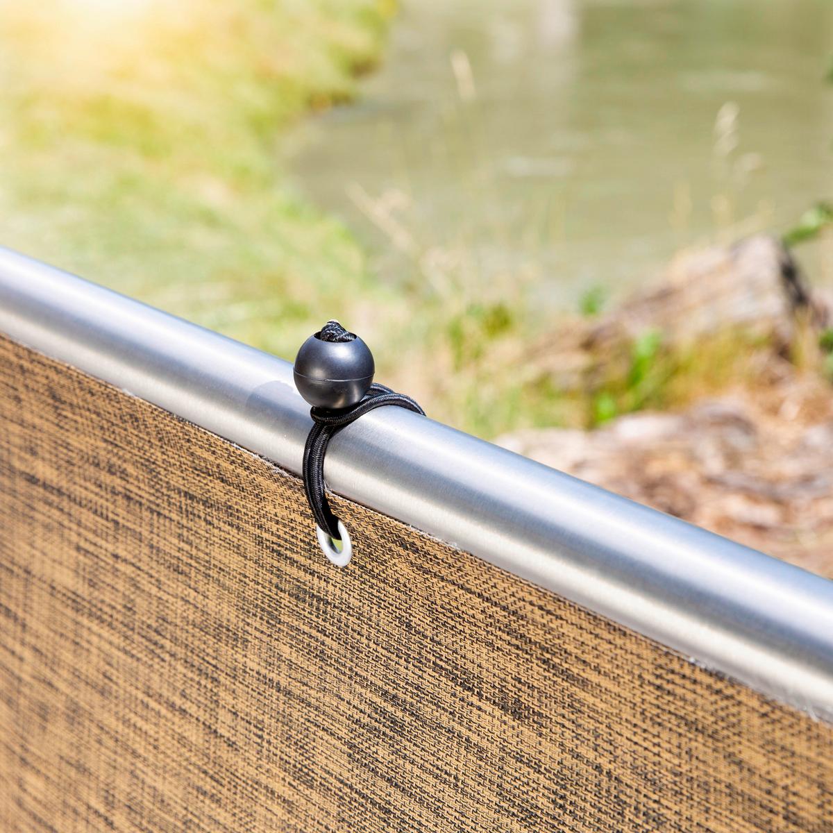 Sichtschutz-befestigung Expander, 20 Stück - Schwarz, Basics, Kunststoff (21cm)