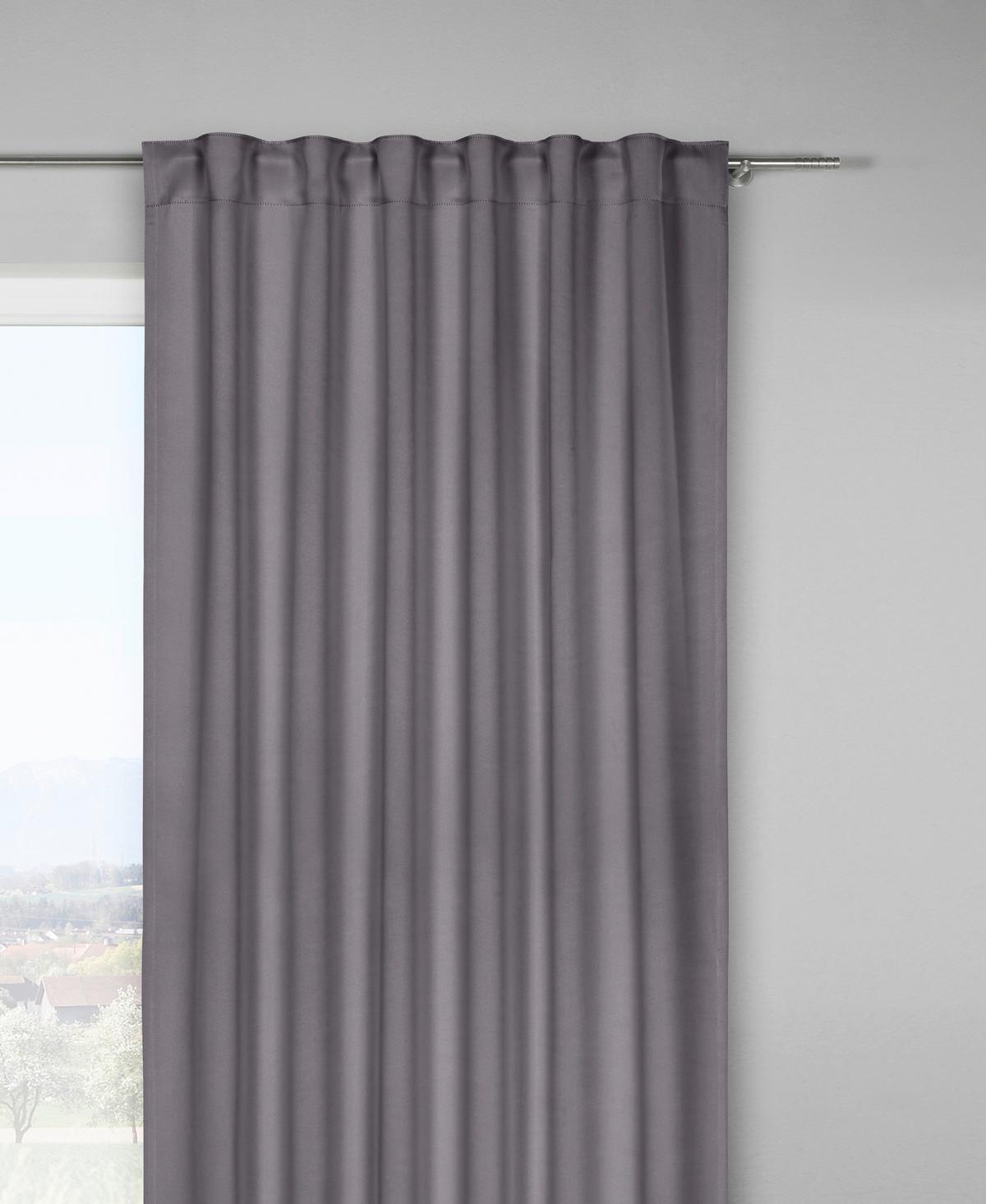 Zatemňovací záves Riccardo, 140/245cm, antracit - antracitová, Modern, textil (140/245cm) - Premium Living