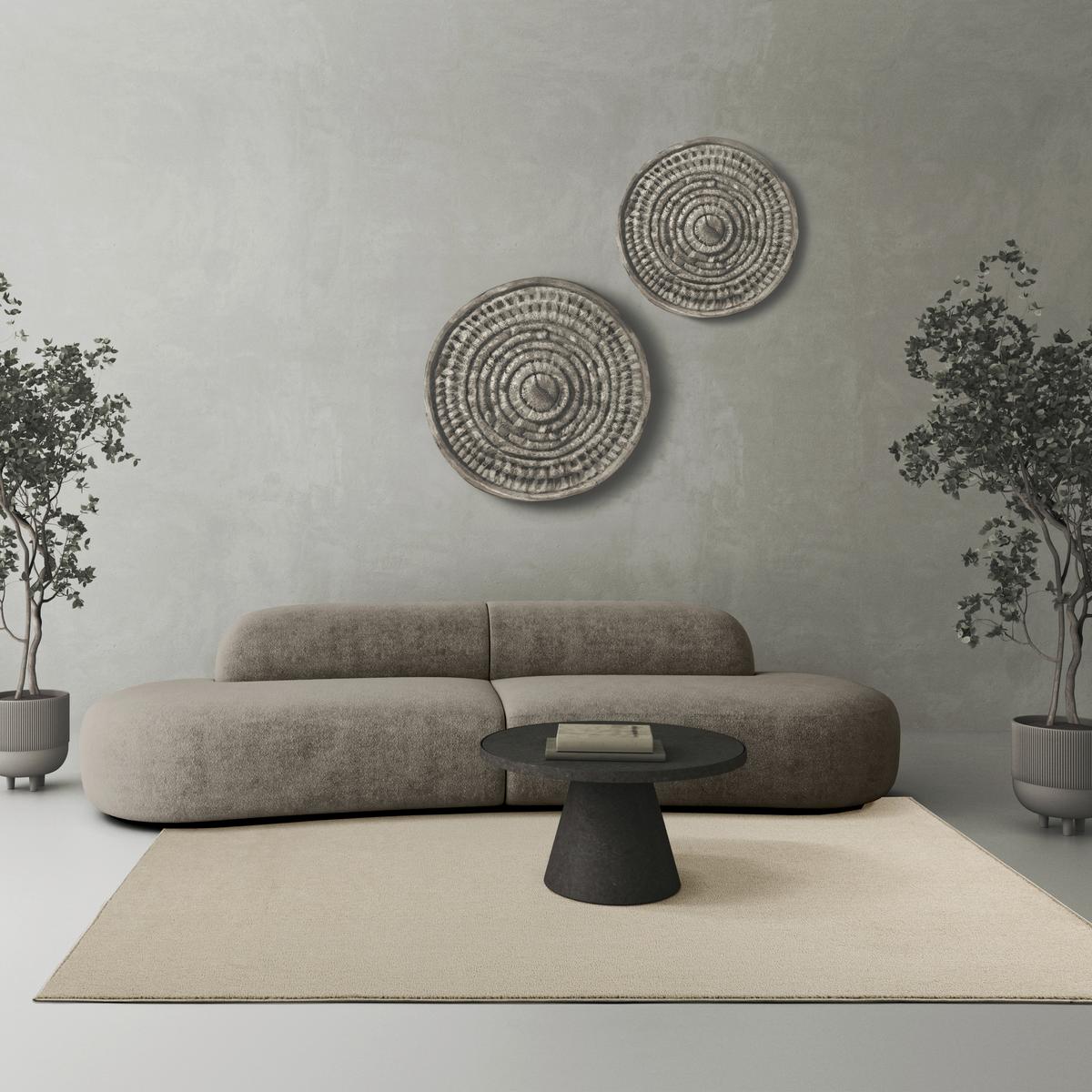 Webteppich Cremefarben Klaus 160x230 cm - Creme, ROMANTIK / LANDHAUS, Textil (160/230cm) - James Wood