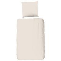 Bettwäsche Uni Beige 135x200 Cm - Beige, Basics, Textil (135/200cm)