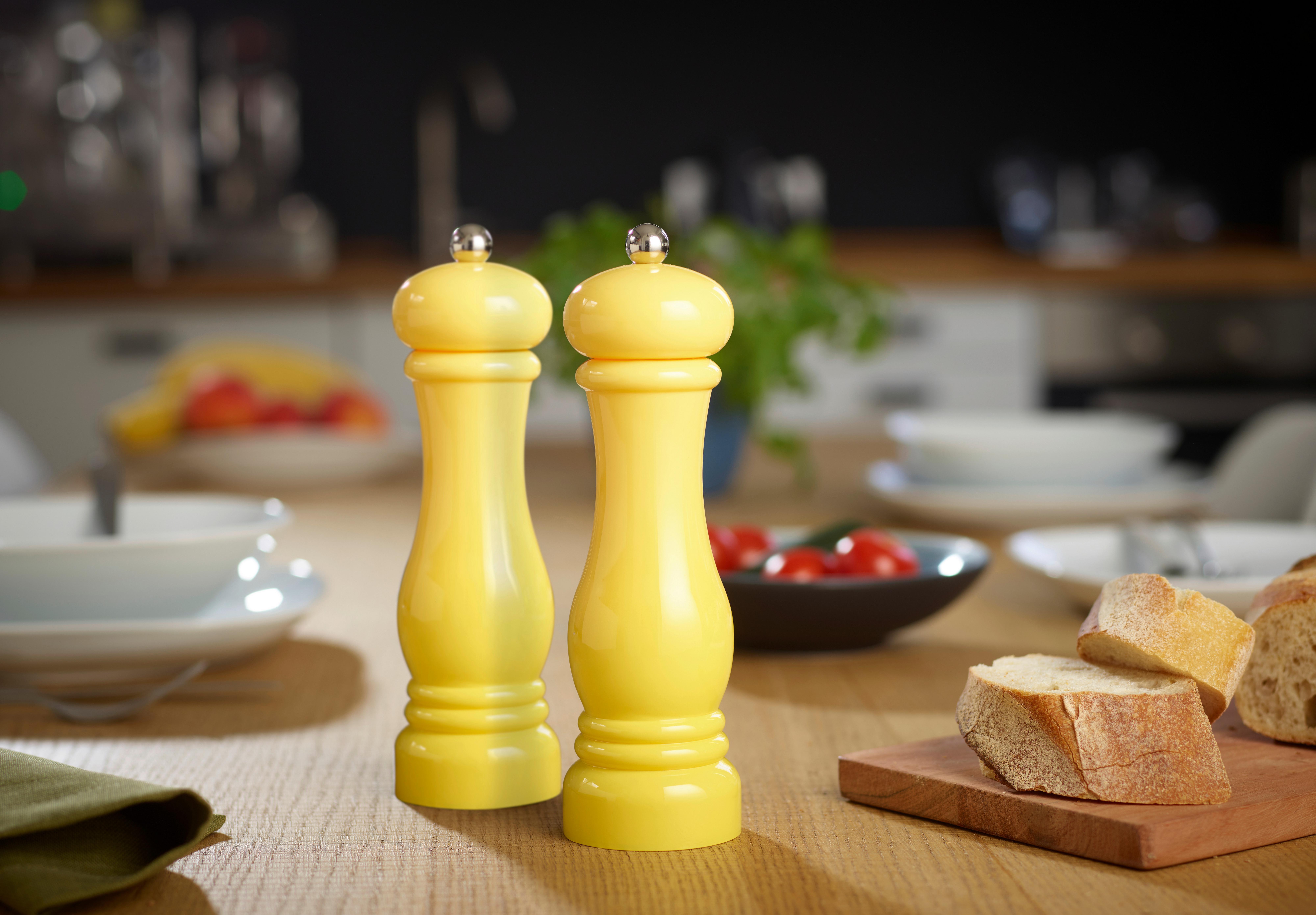 Salz- und Pfeffermühle Ew-Pm-3000g - Gelb, Basics, Keramik/Kunststoff (6/21,5cm) - Echtwerk