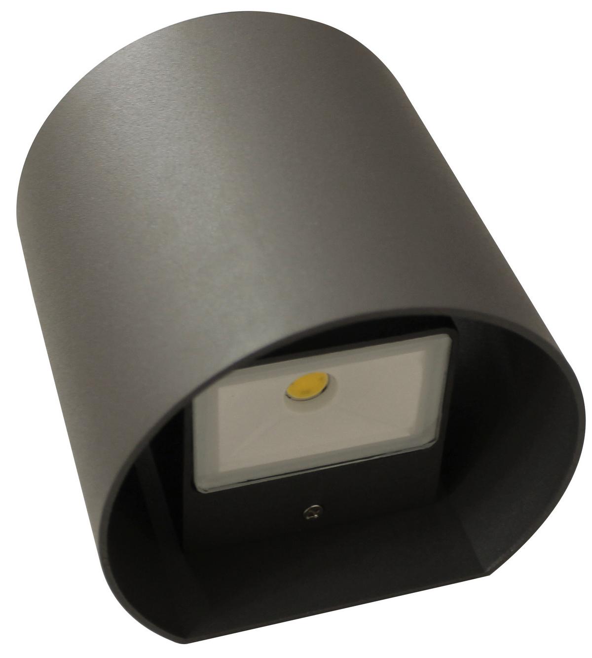 Led-außenleuchte Al5004 Gr Smd Dodd - Anthrazit, Basics, Metall (9,7/11/11cm)