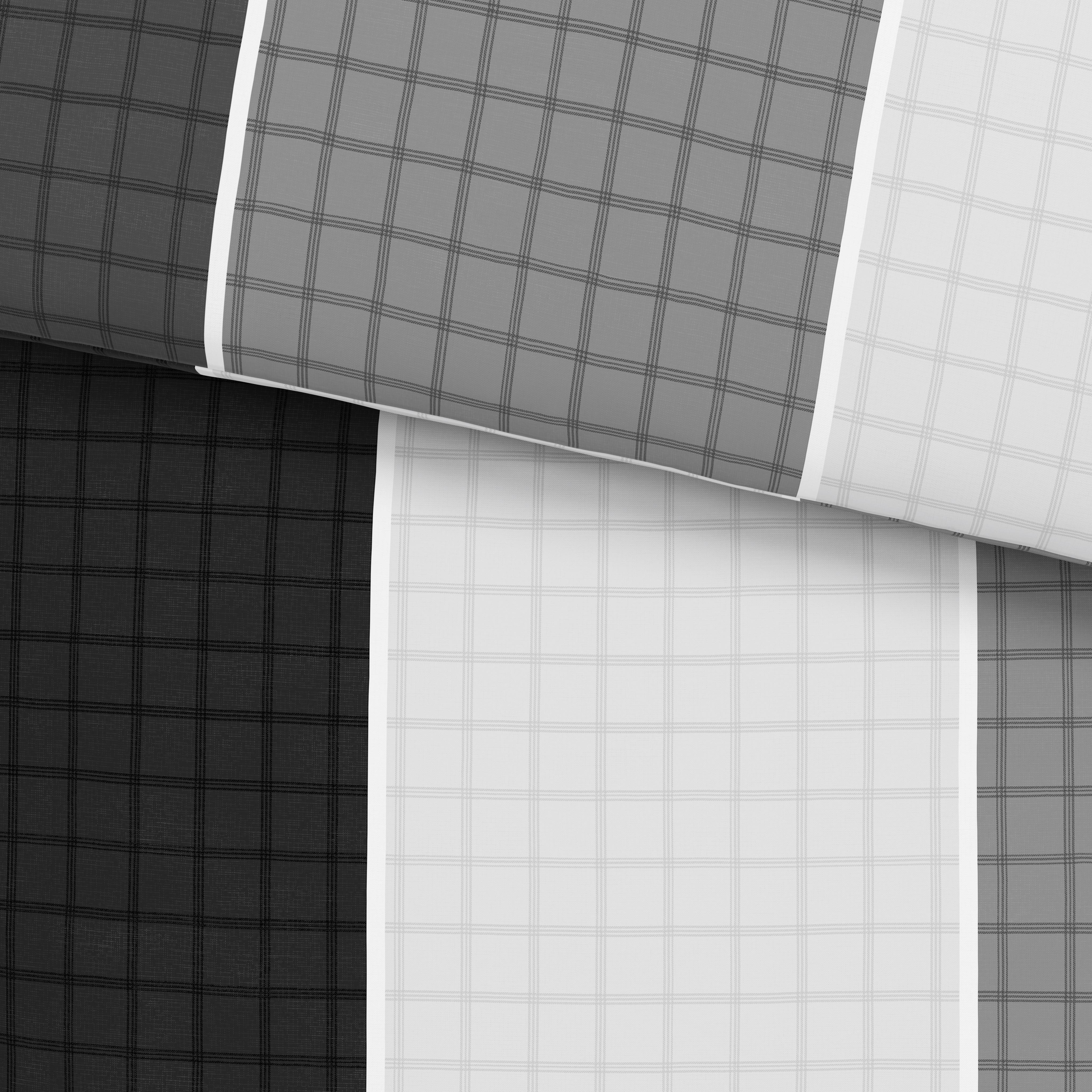 Luca Bessoni Renforce Bettwäsche 140x200 cm Rosella Baumwolle Grau