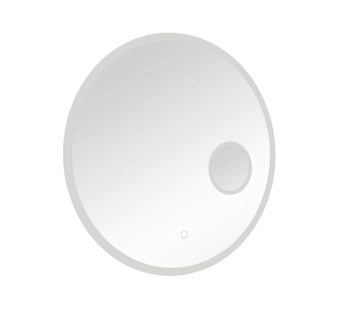 ZRCADLO S OSVĚTLENÍM NOREEN - sklo (60cm) - Mömax