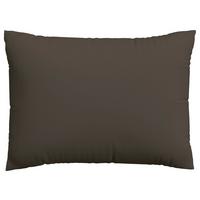 KOPFPOLSTERBEZUG WOVEN SATIN - Dunkelbraun, Basics, Textil (60/80cm) - Schlafgut