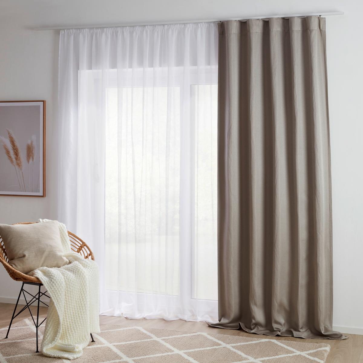 Zatemňovací záves Carlo, 140/245cm, béžová - béžová, textil (140/245cm) - Premium Living