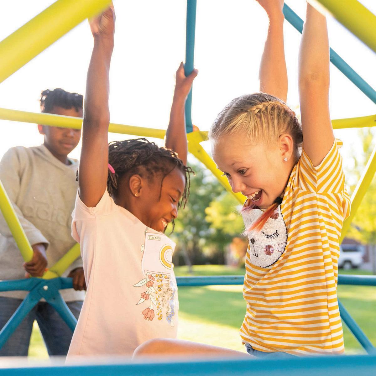 Klettergerüst Klettergerüst_geodome - Hellblau, KONVENTIONELL, Kunststoff (238/223cm)
