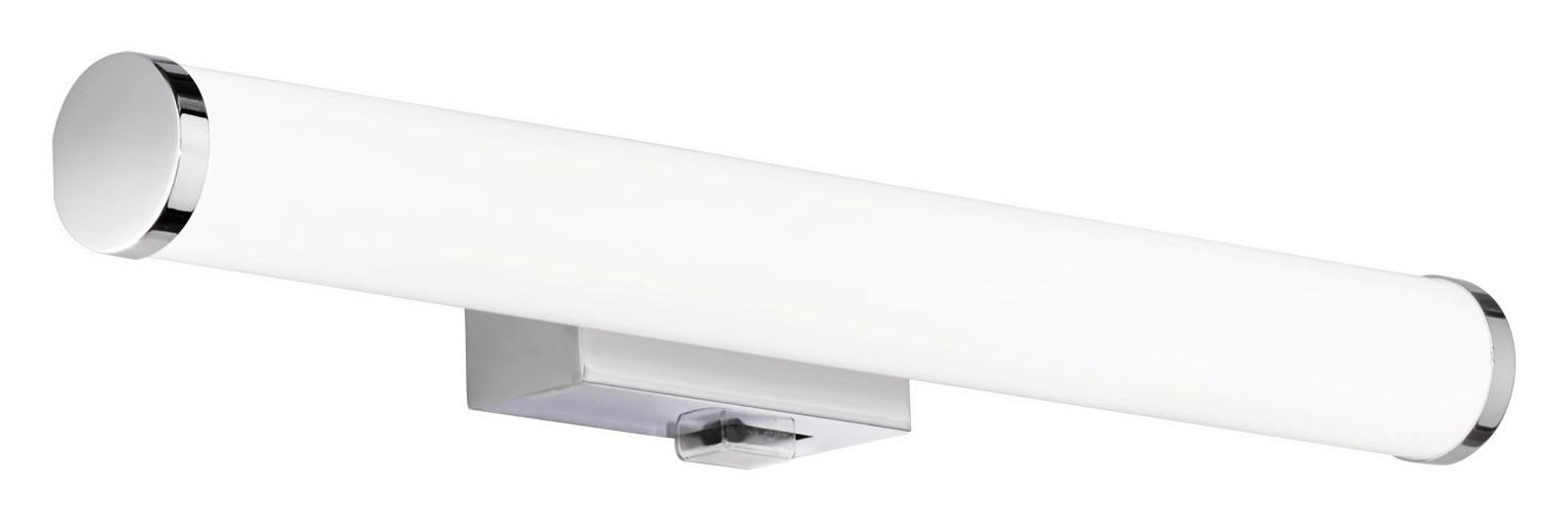 LED-Wandleuchte 283270106 - Chromfarben/Weiß, Basics, Kunststoff/Metall (5,5/40,4/8,5cm) - Trio Leuchten
