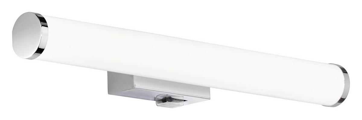 LED-Wandleuchte 283270106 - Chromfarben/Weiß, Basics, Kunststoff/Metall (5,5/40,4/8,5cm) - Trio Leuchten