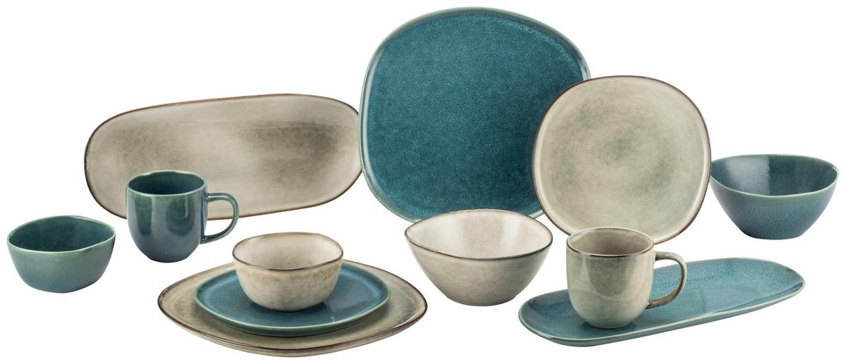Lapostányér Chloe - zöld, Lifestyle, kerámia (25/28cm) - James Wood