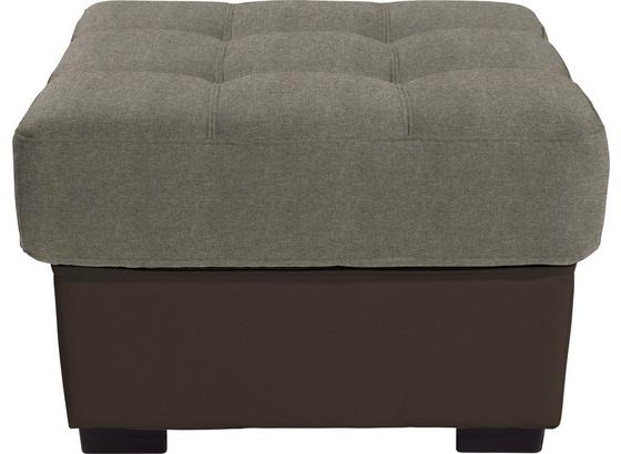 Hocker Burner - Hellbraun/Braun, MODERN, Textil (65/46/65cm) Hocker Burner - Hellbraun/Braun, MODERN, Textil (65/46/65cm)