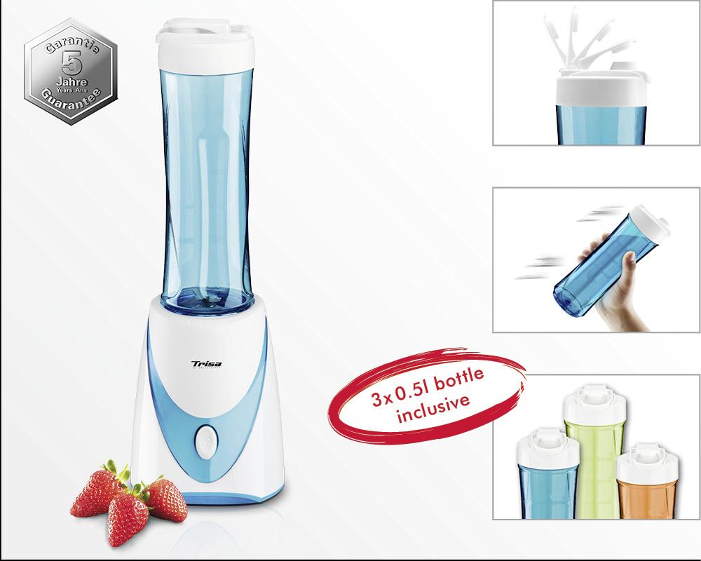Blender Concept Mixeur à smoothie SM3365 3 bouteilles, 300 watts