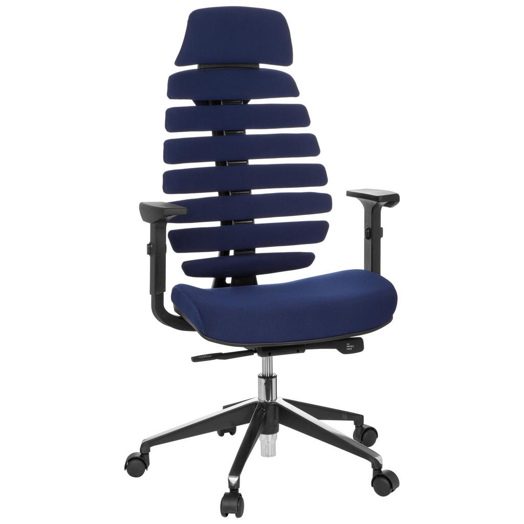 DREHSTUHL ERGO LINE II PRO Blau/Schwarz
