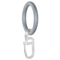 Függönykarika Paul - szürke, műanyag (3,5cm) - Ondega