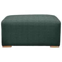 Hocker Vouge Grün Bxhxt: 101x44x92 Cm - Buchefarben/Grün, KONVENTIONELL, Textil (101/44/92cm) - Livetastic