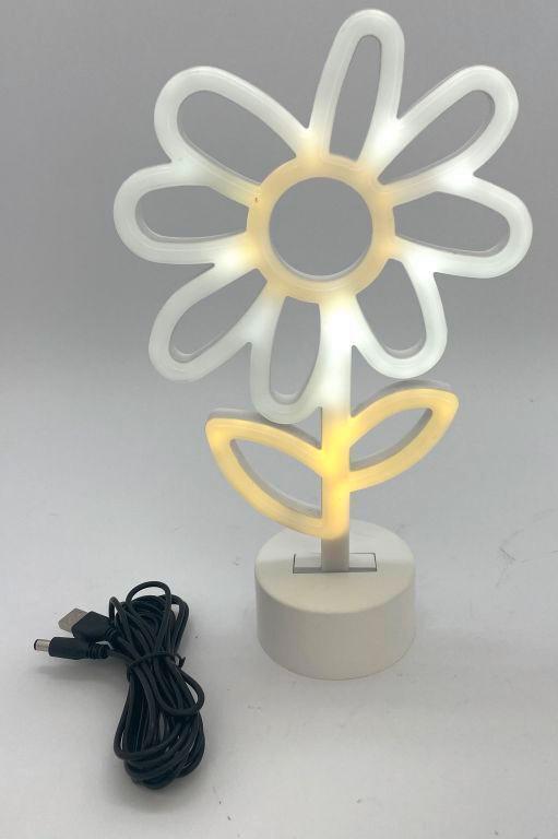 DEKORAČNÉ LED SVIETIDLO AZRA - biela, Modern, plast (18/30/8.3cm)