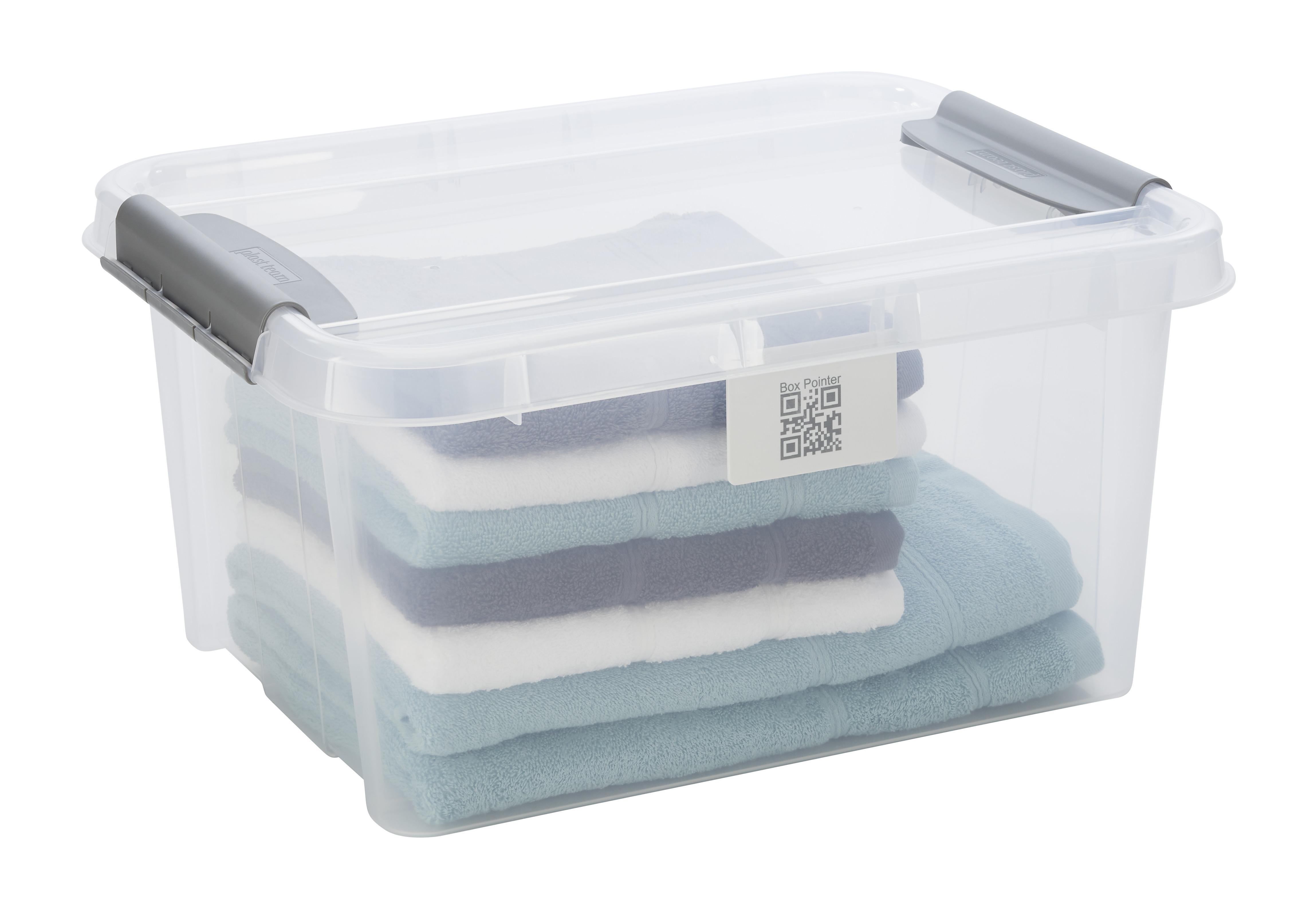 Uskladňovací Box Chaos - Ca. 32l - priehľadné, Moderný, plast (51/39/25,8cm) - Modern Living