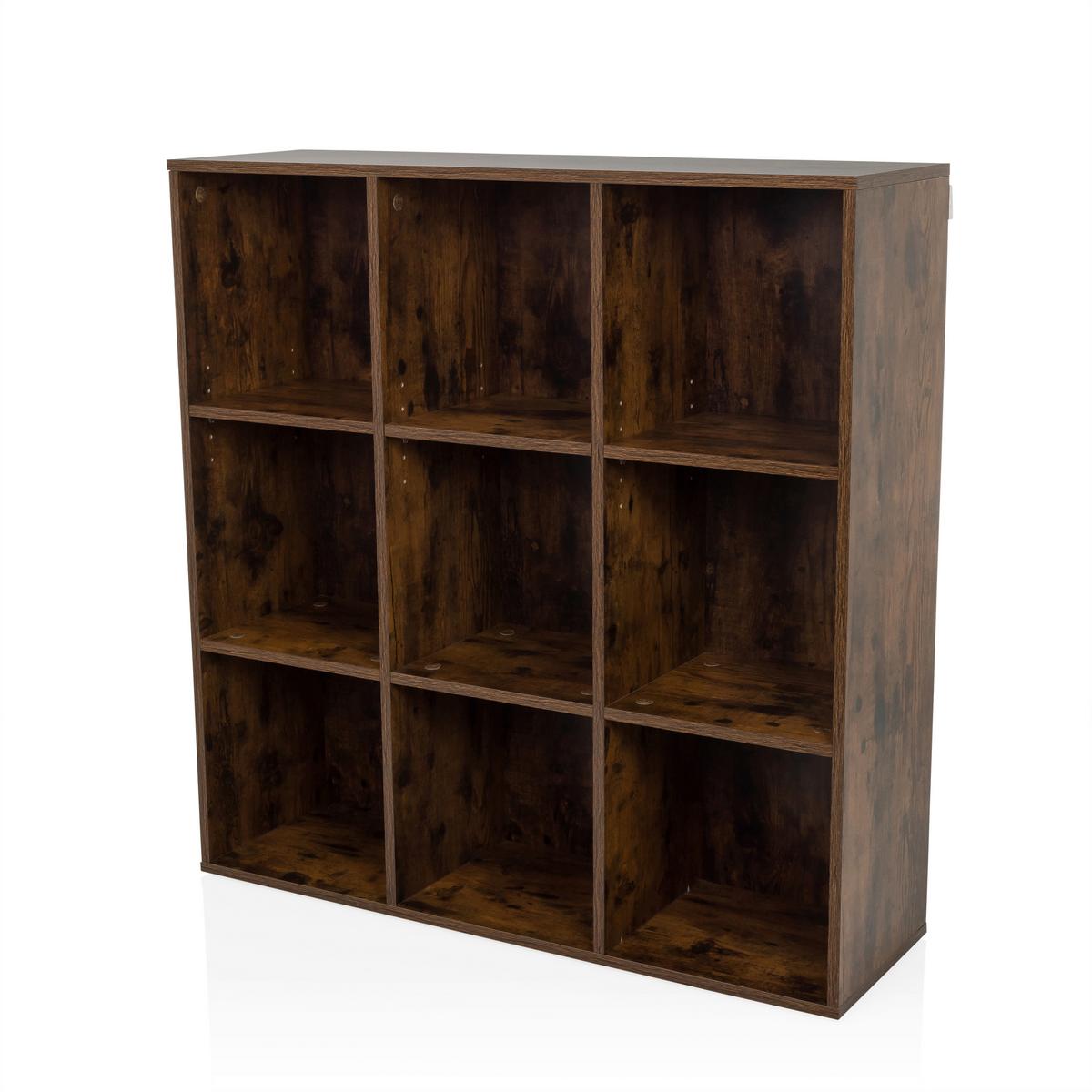 Regal Bjorke Eichefarben B: 97,5 cm - Eichefarben, MODERN, Holz (97,5/100/30cm) - MID.YOU
