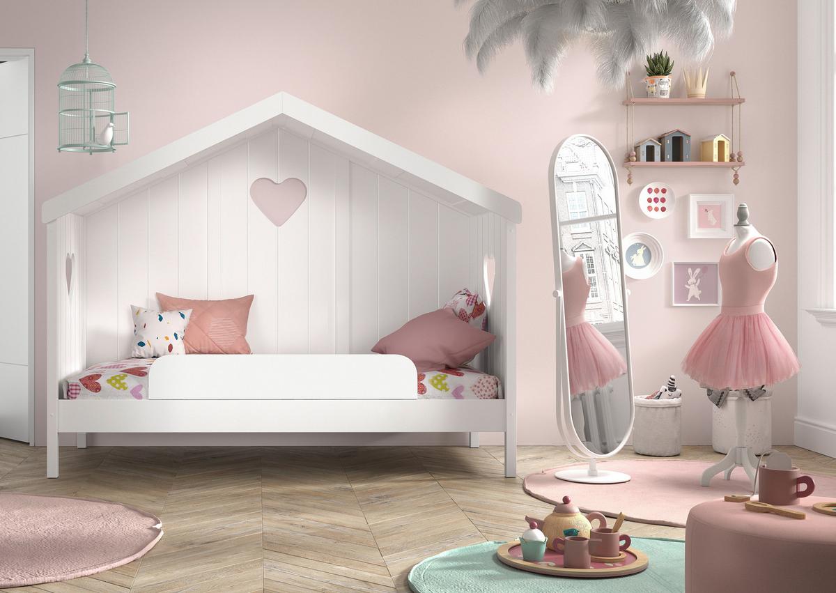 Absturzsicherung Weiß Aufsteckbar - Weiß, Natur, Holzwerkstoff (120/20/1,6cm) - Vipack