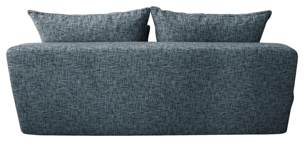 Schlafsofa Paros Blau B: 214 Cm - Blau/Beige, Design, Textil (214/96/105cm) - MID.YOU