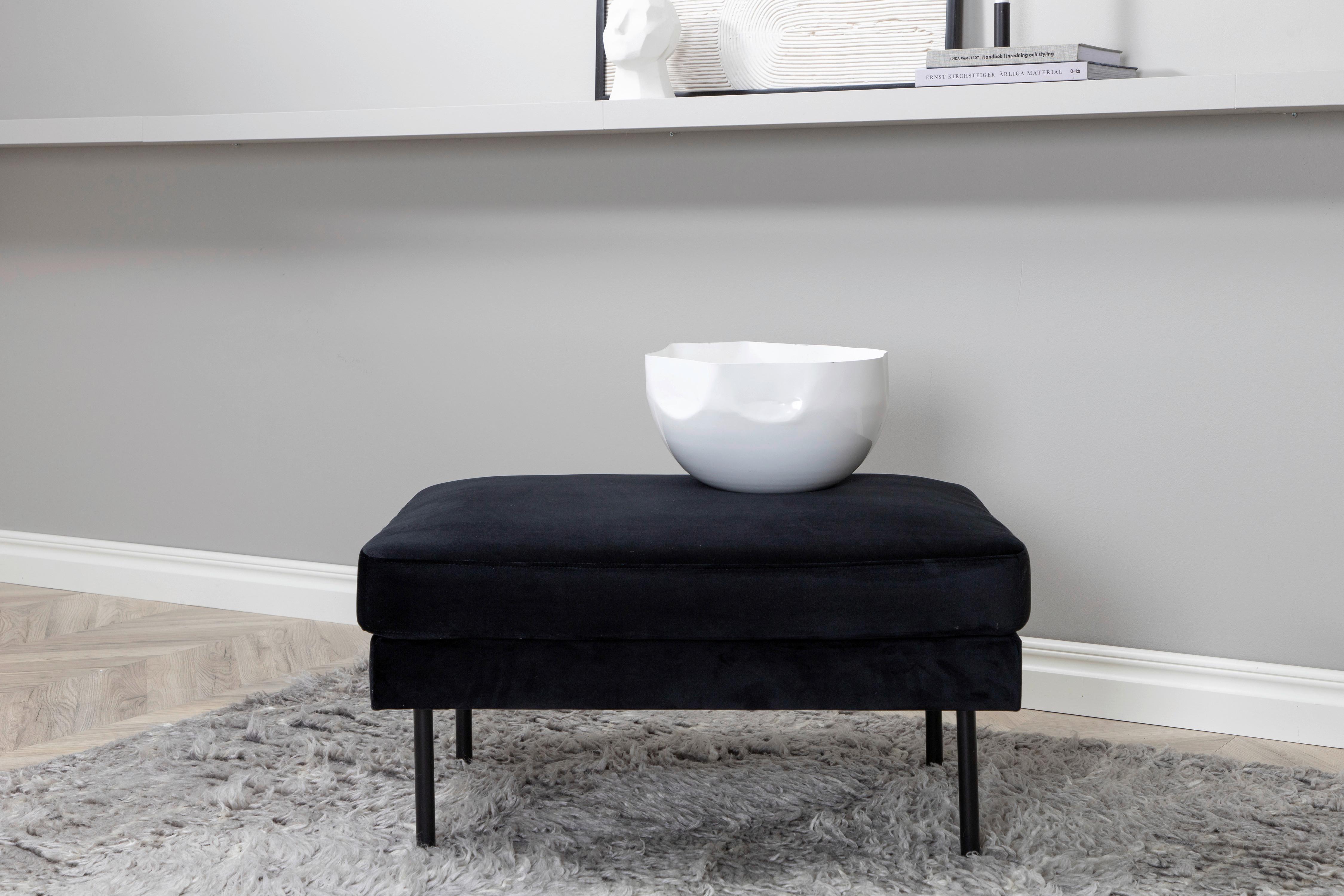 Hocker Zoom - Design, Textil/Metall (85/47/64cm) - Livetastic