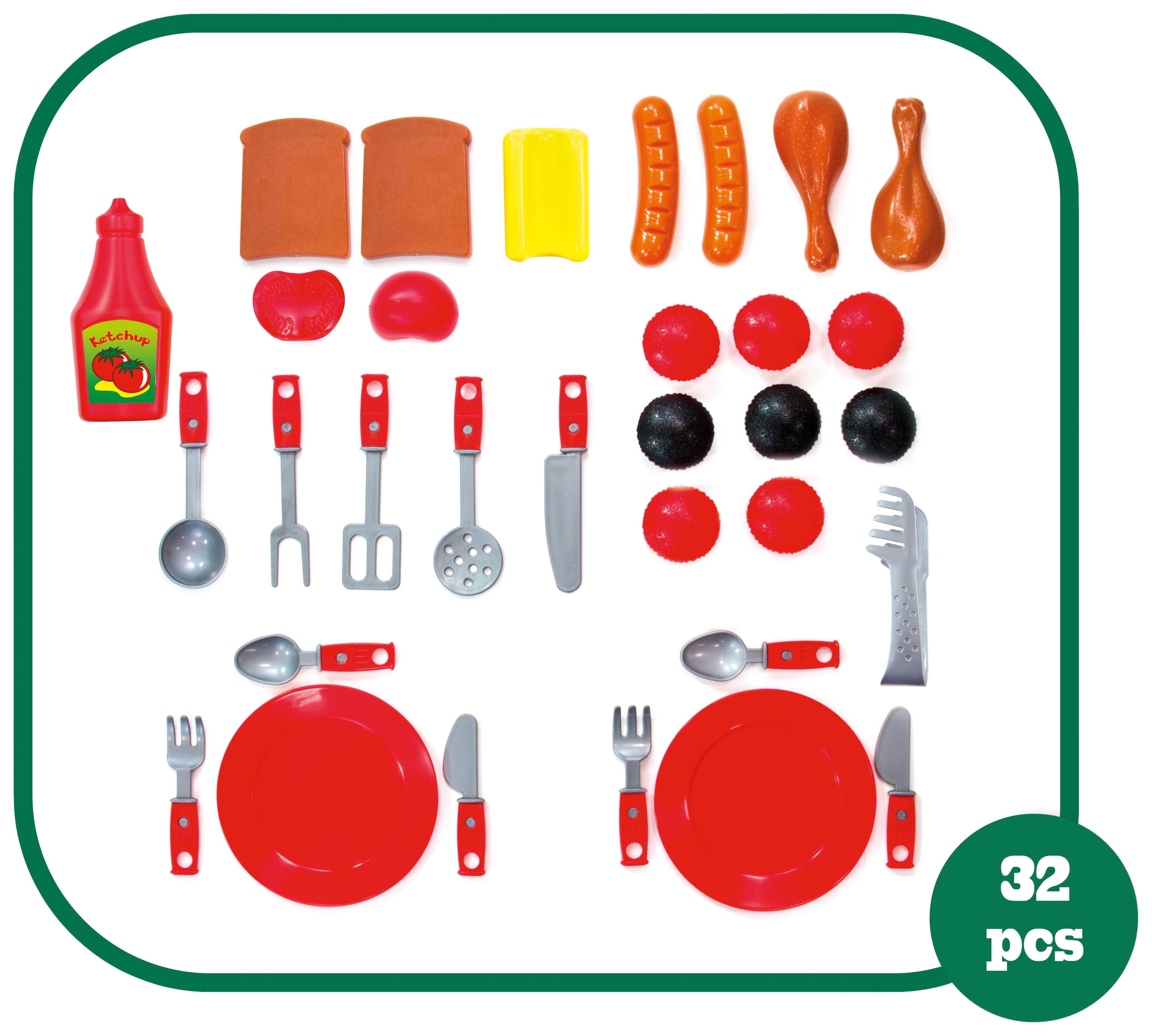 Kindergrill Finn - Multicolor, KONVENTIONELL, Kunststoff (41/39/51cm)