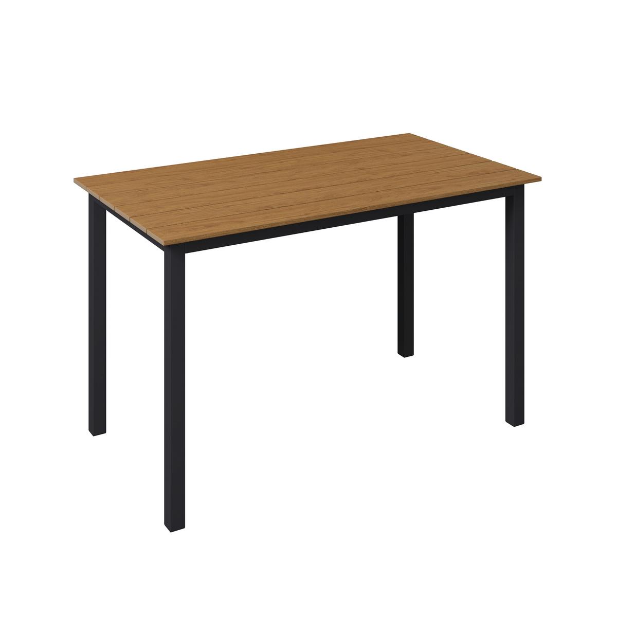 Loungegarnitur Dallas - Dunkelgrau/Beige, MODERN, Kunststoff/Textil - Beldano