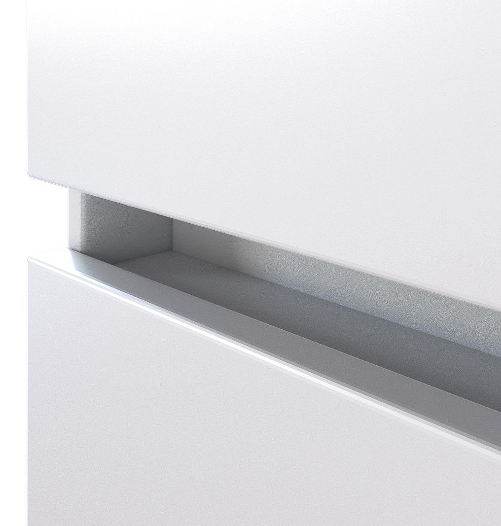 Badezimmer Hochschrank PIENZA weiß