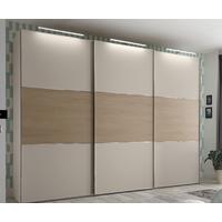 Tolóajtós Szekrény Includo 249/222 Cm - homokszínű, Modern, faalapú anyag (249/222/68cm) - MID.YOU